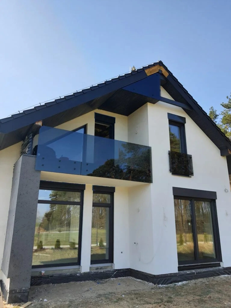 balustrada francuska szklana realizacja Toruń