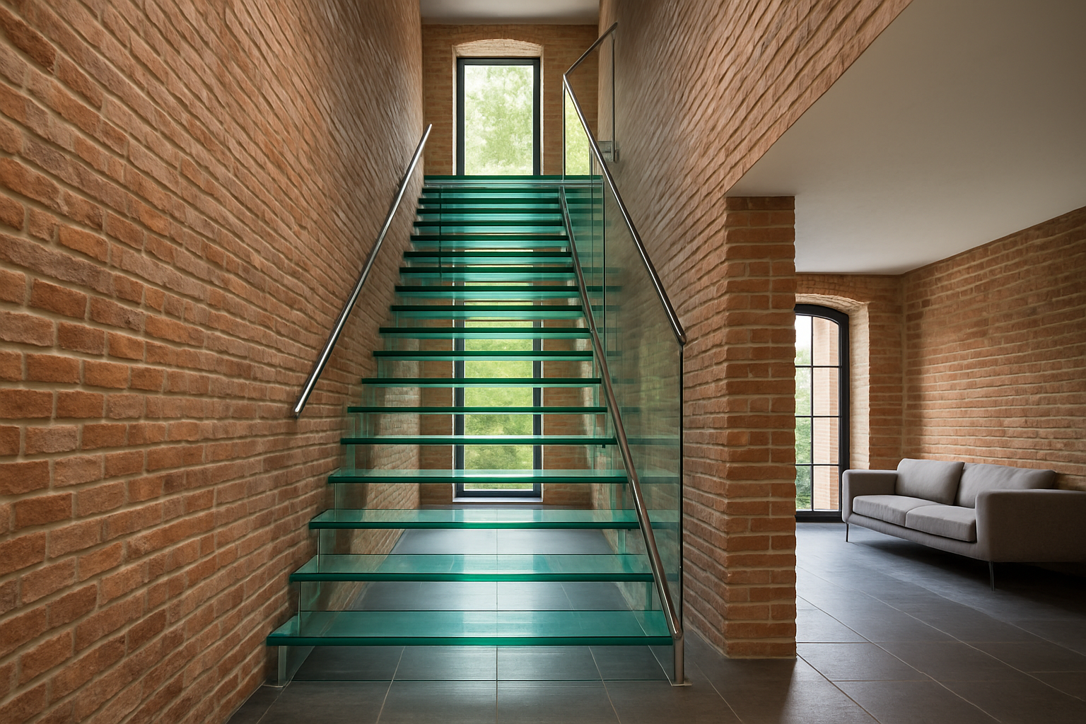 Szklane schody: Rozwiązania do wnętrz premium